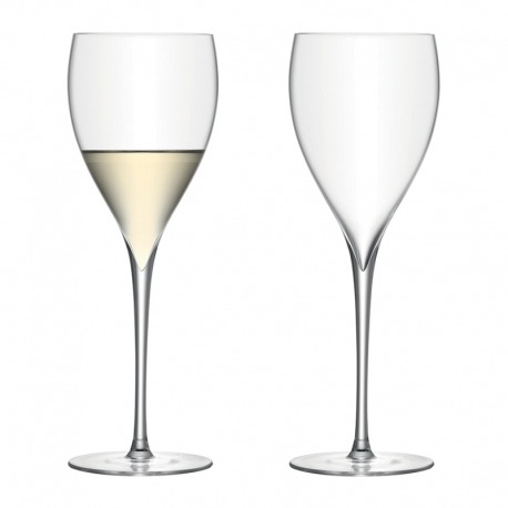 Набор из 2 бокалов для вина Savoy 380 мл прозрачный, LSA