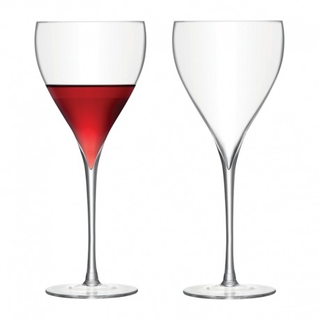Набор из 2 бокалов для красного вина Savoy 450 мл прозрачный, LSA