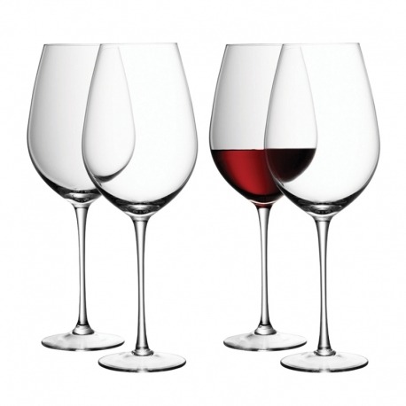 Набор из 4 бокалов для красного вина Wine 850 мл, LSA