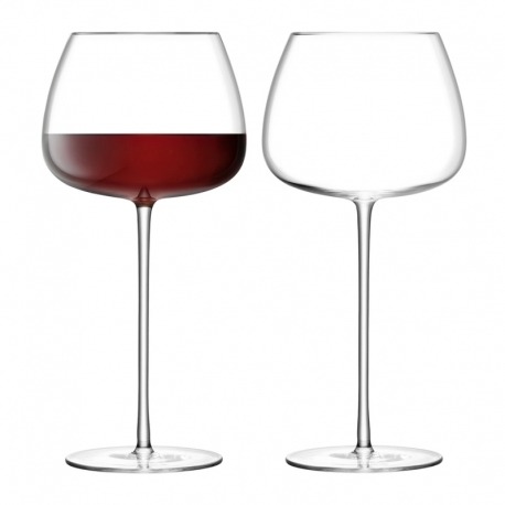 Набор из 2 бокалов для красного вина Wine culture 590 мл, LSA