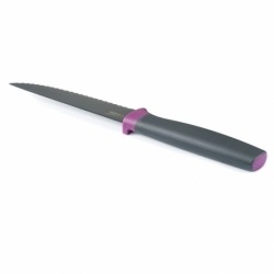 Нож зубчатый elevate™ 11 см фиолетовый, Joseph Joseph