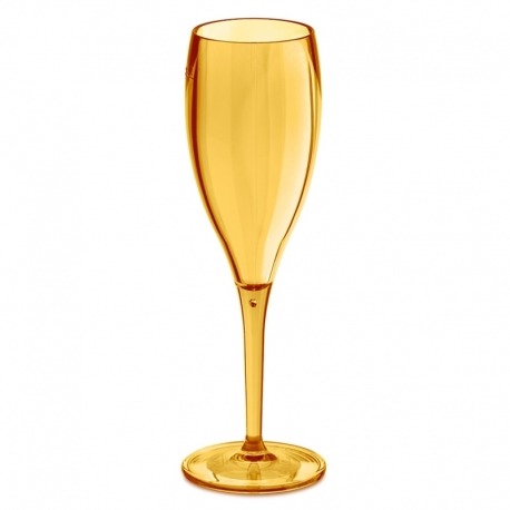 Набор бокалов для шампанского 4 шт superglas cheers no. 1, 100 мл, жёлтый, Koziol