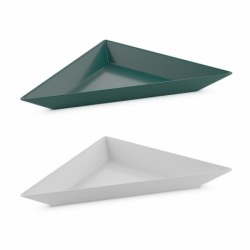Набор ёмкостей tangram 2 бело-зелёный, Koziol