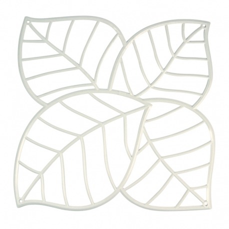Набор из 4 декоративных элементов leaf, белый, Koziol