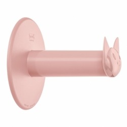 Держатель для туалетной бумаги miaou, розовый, Koziol