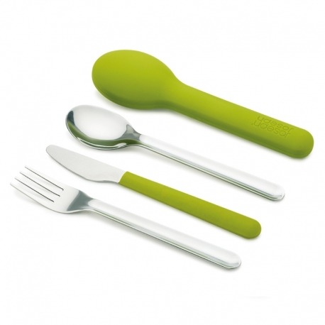 Набор столовых приборов GoEat™ Cutlery Set зелёный, Joseph Joseph