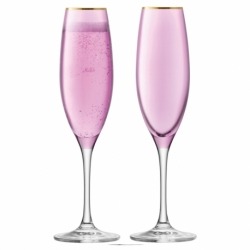 Набор из 2 бокалов для шампанского Sorbet 225 мл розовый