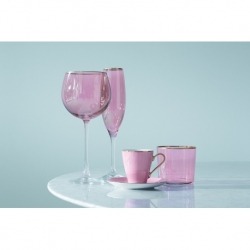 Набор из 2 бокалов-флейт для шампанского Sorbet 225 мл розовый, LSA
