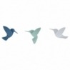 Декор для стен Hummingbird 9 элементов разноцветный, Umbra