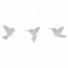 Декор для стен Hummingbird 9 элементов белый, Umbra