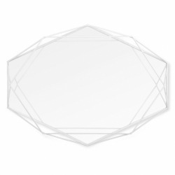 Зеркало декоративное Prisma белое, Umbra