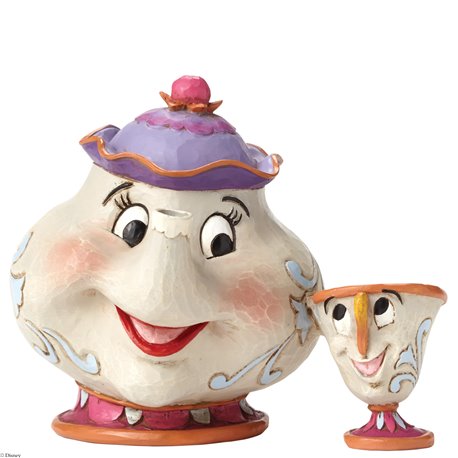 Фигурка Мис Потс и Чип / A Mother's Love (Mrs Potts & Chip Figurine)