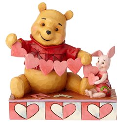 Фигурка Handmade Valentines (Winnie The Pooh & Piglet Figurine) 