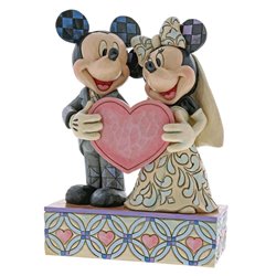 Фигурка Two Souls, One Heart (Mickey Mouse & Minnie Mouse Figurine) 