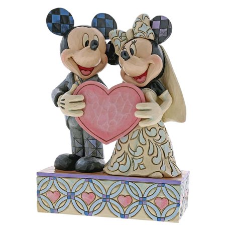 Фигурка Two Souls, One Heart (Mickey Mouse & Minnie Mouse Figurine) 