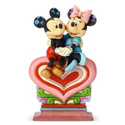Фигурка Heart To Heart (Mickey Mouse & Minnie Mouse Figurine) N