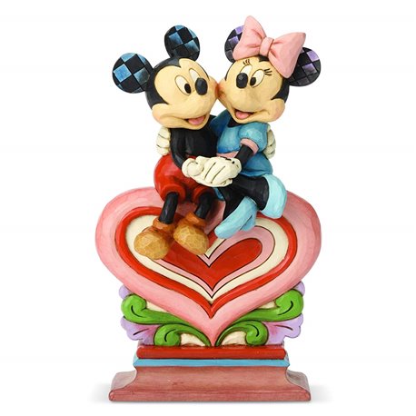 Фигурка Heart To Heart (Mickey Mouse & Minnie Mouse Figurine) N