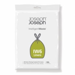 Пакеты для мусора iw6 30л экстра прочные (20 шт), Joseph Joseph