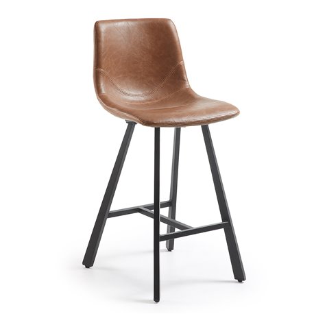 Полубарный стул Trac коричневый, La Forma (ex Julia Grup)