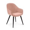 Стул Herbert розовый бархат, La Forma (ex Julia Grup)